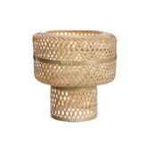 Inspire Palanga Table Lamp 21cm with Natural Bamboo Design and E27 Socket